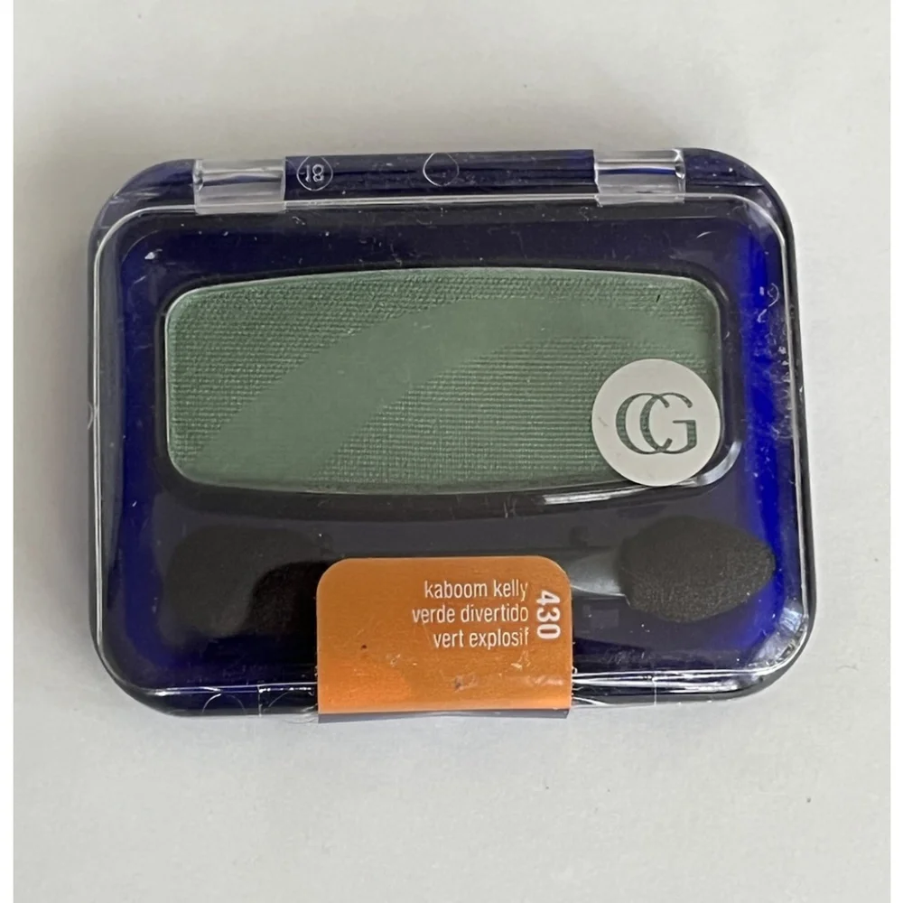 CoverGirl Single Eyeshadow 430 Kaboom Kelly Green Discontinued